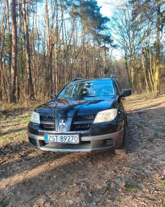 Mitsubishi Outlander cena 12000 przebieg: 262727, rok produkcji 2006 z Zielona Góra małe 67